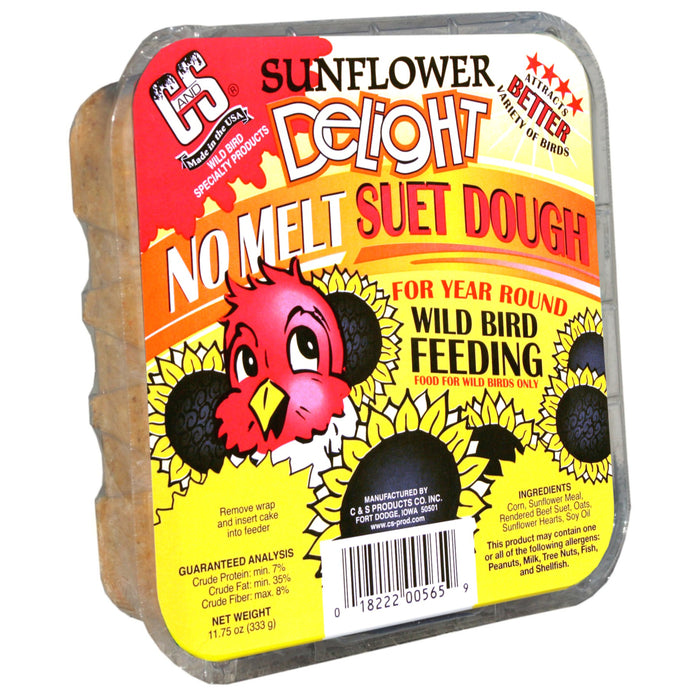 Sunflower Delight No Melt Suet Dough