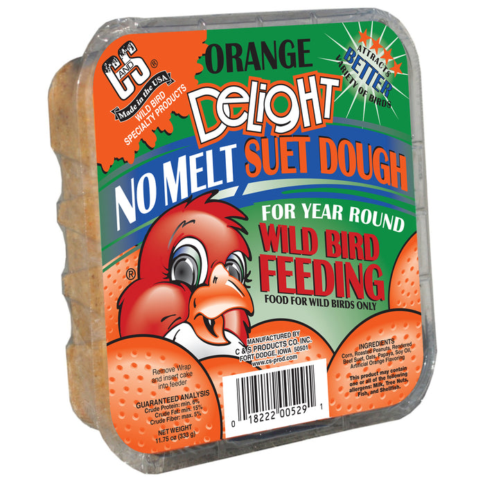 Orange Delight No Melt Suet Dough
