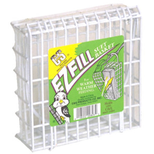 Product image for White EZ Fill Suet Basket