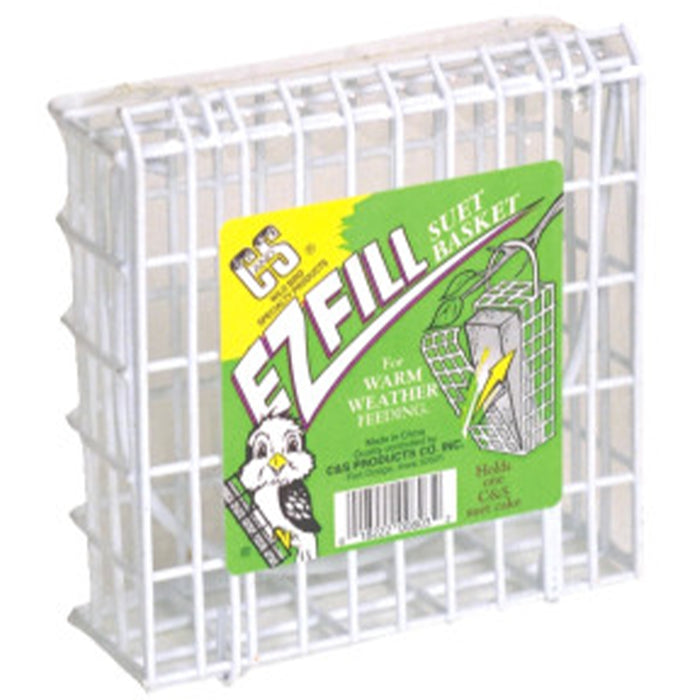 Product image for White EZ Fill Suet Basket
