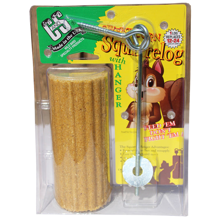 Product image for Sweet Corn Squirrelog w/ Hanger