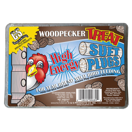 Product image for Woodpecker Treat Suet Plug