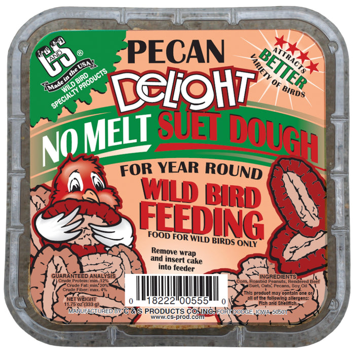 Pecan Delight No Melt Suet Dough